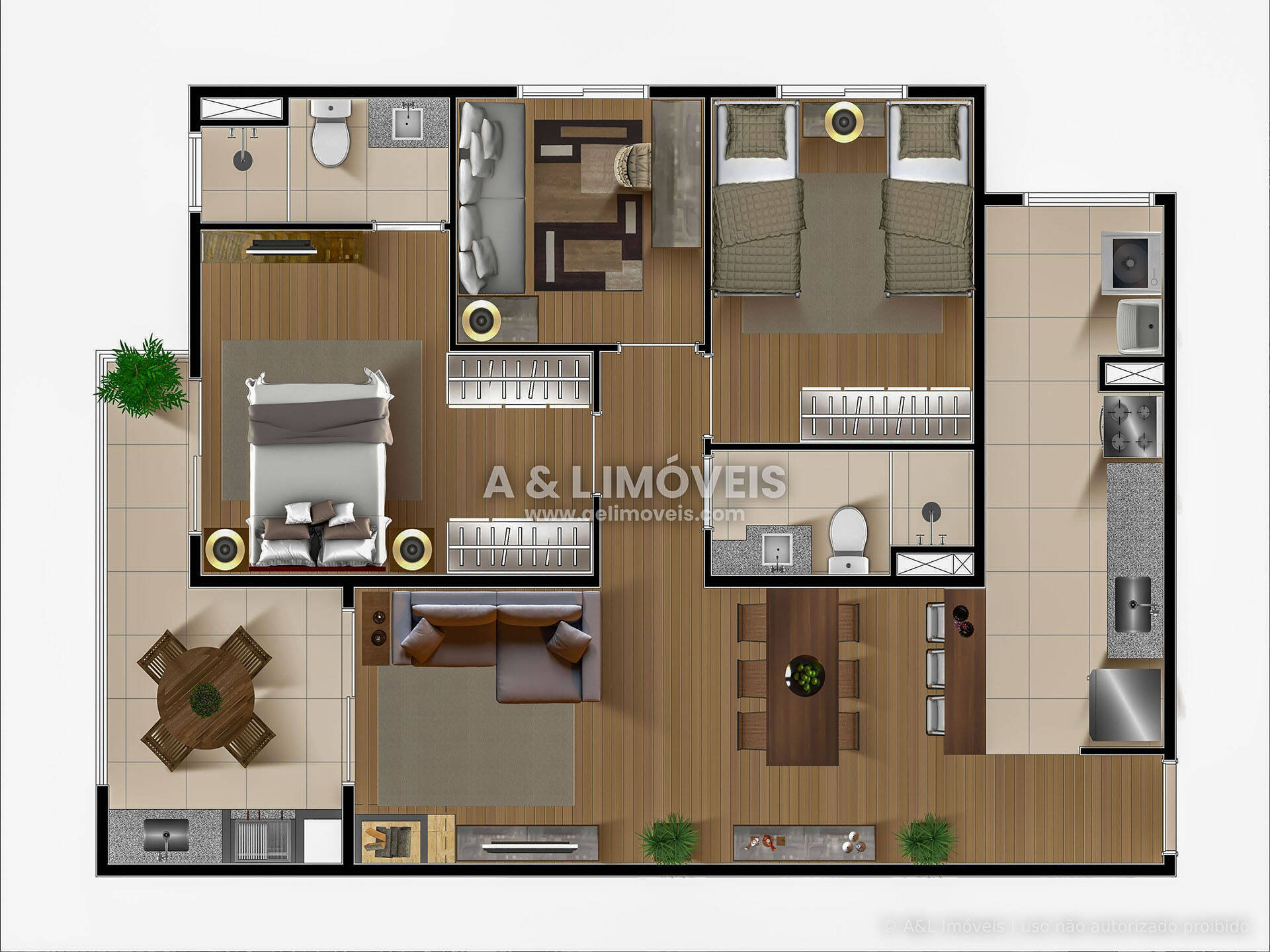 Apartamento, 3 quartos, 87 m² - Foto 36