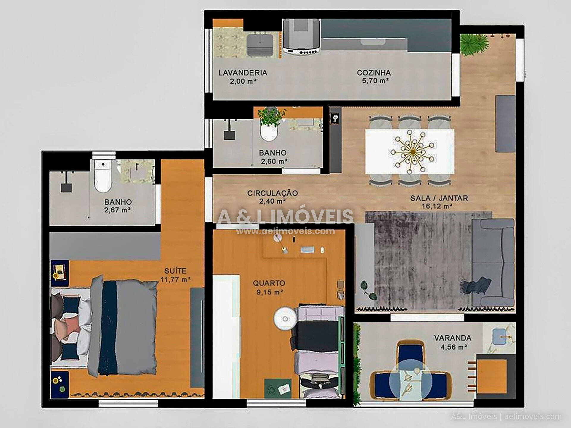 Apartamento, 2 quartos, 64 m² - Foto 4
