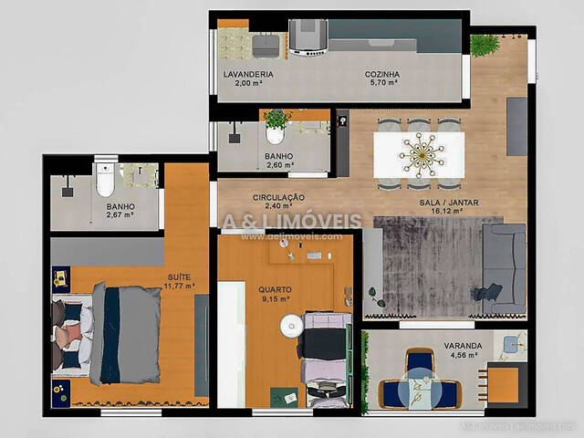 Apartamento para Venda em Taubaté - 4